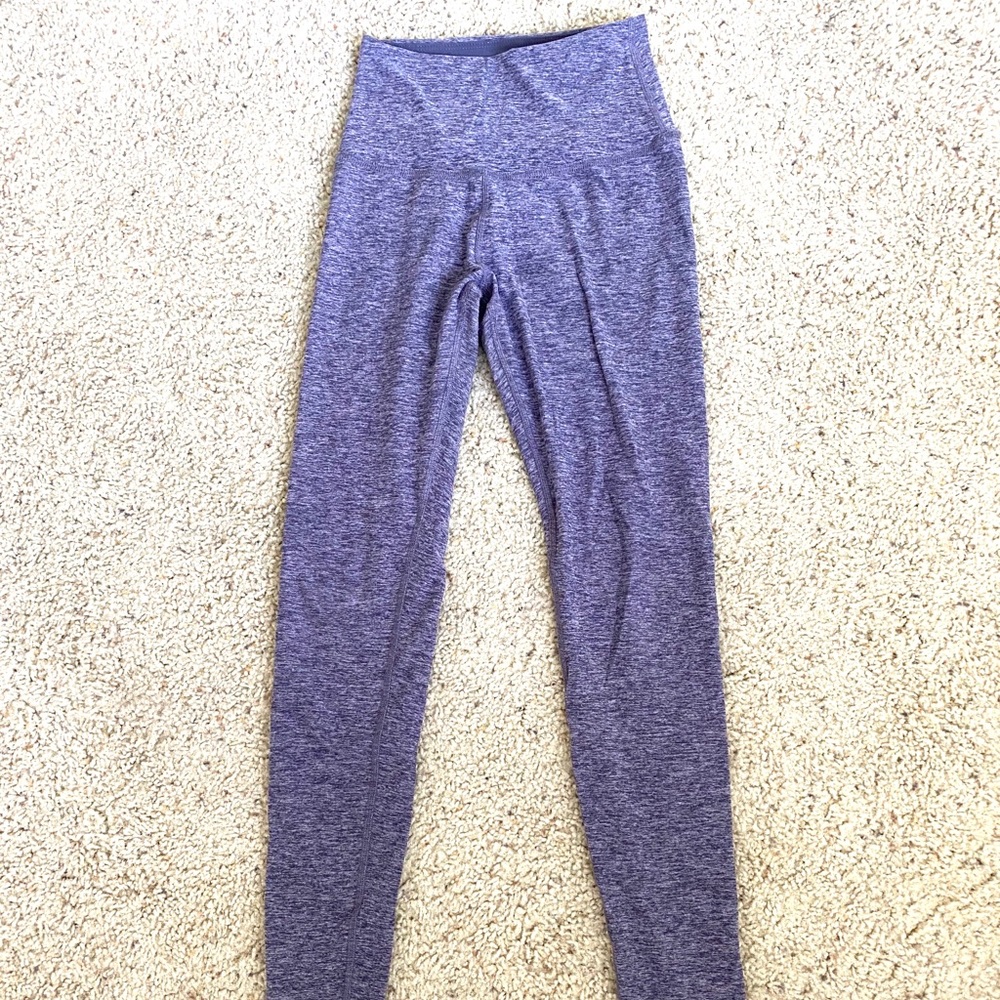 COPY - beyond yoga purple space dye leggings